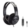 Shintaro Over-The-Ears Usb-C Headset With In-Line Microphone - Includes Usb-C To Usb-A Adaptor For Use With Laptops