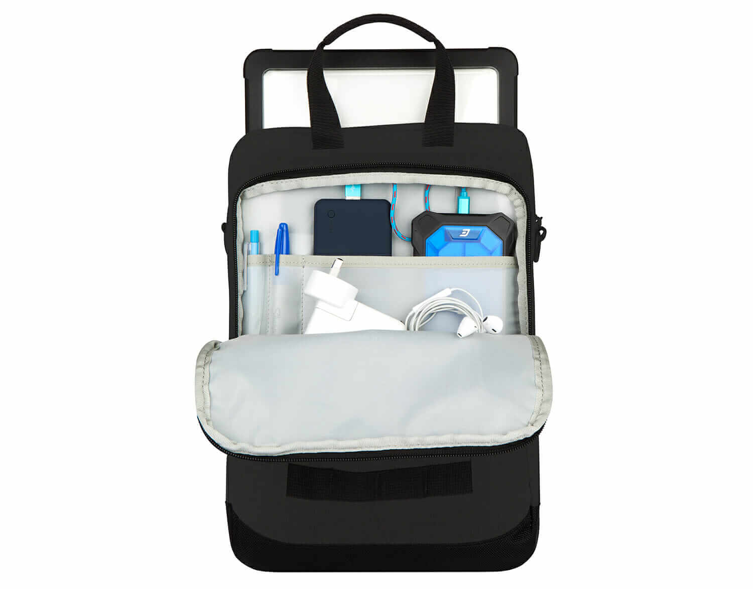 STM Ace Eco Vertical Super Cargo 13"-14" Laptop Case - Black